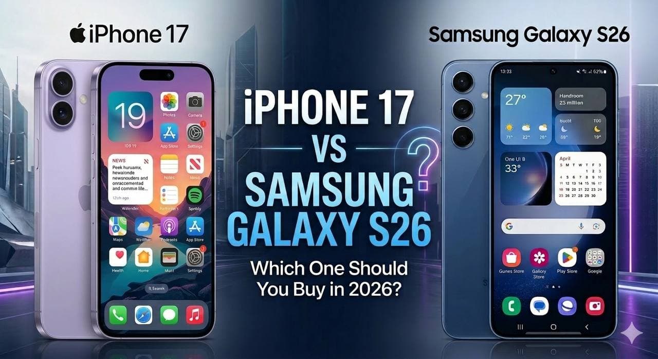 iPhone 17 vs Samsung Galaxy S26: Which One Should You Buy in 2026?