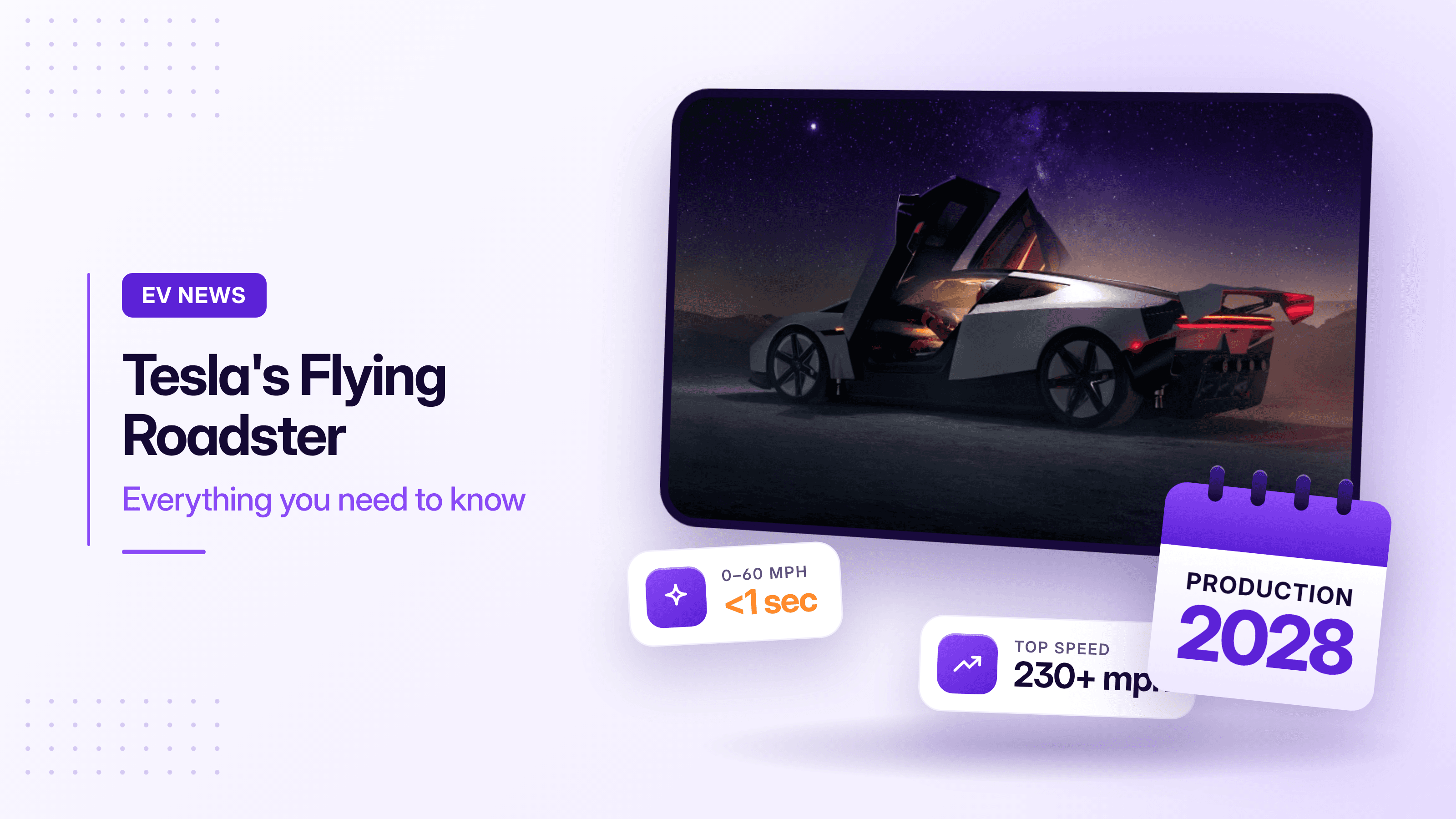 Tesla Unveils Flying Roadster: Everything You Need to Know
